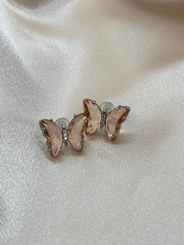 Butterfly Earring (Pink)