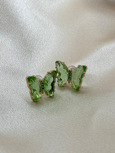 Butterfly Earring (Green)