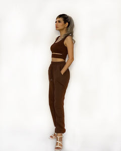 Brown Sweatpants